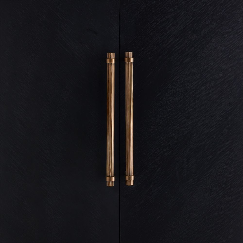 Aether Cocktail Cabinet - Black