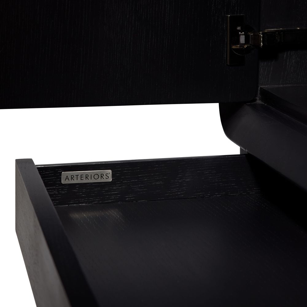 Aether Cocktail Cabinet - Black