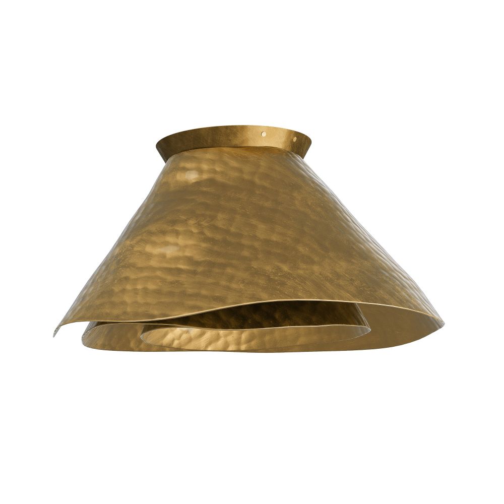Aegea Sconce/Ceiling Mount - Gold