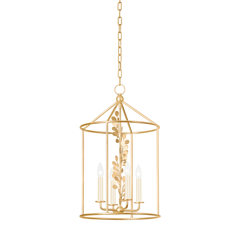 Adrienne Lantern - Vintage Gold Leaf