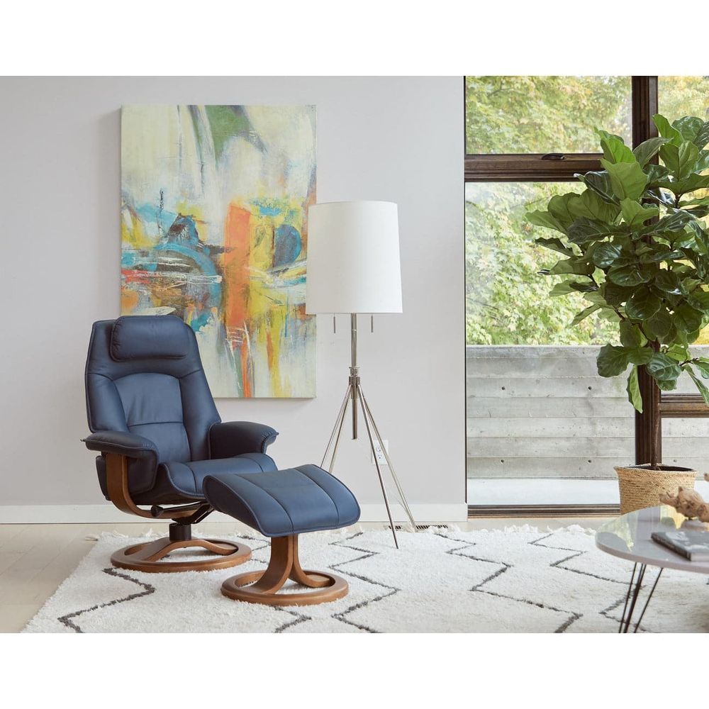 Admiral R Chair With Footstool