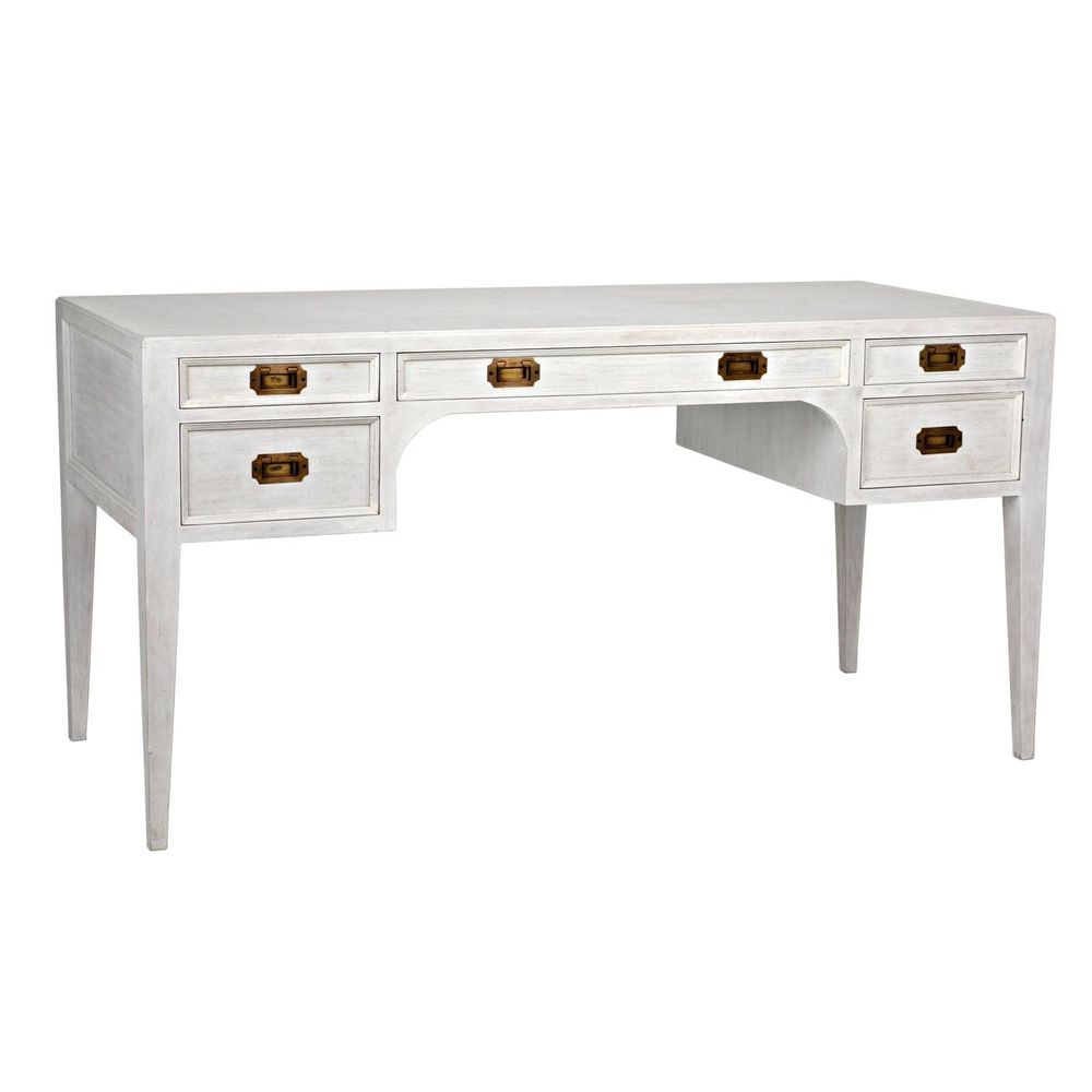Africa Desk - White Wash