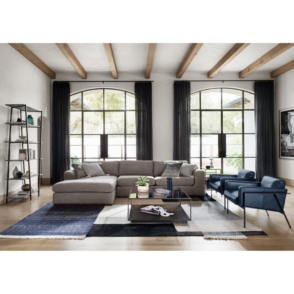 Abel Sunburst Square Coffee Table - Open Box