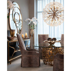 Addison Dining Table - Clear