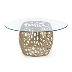 Addison Dining Table - Clear