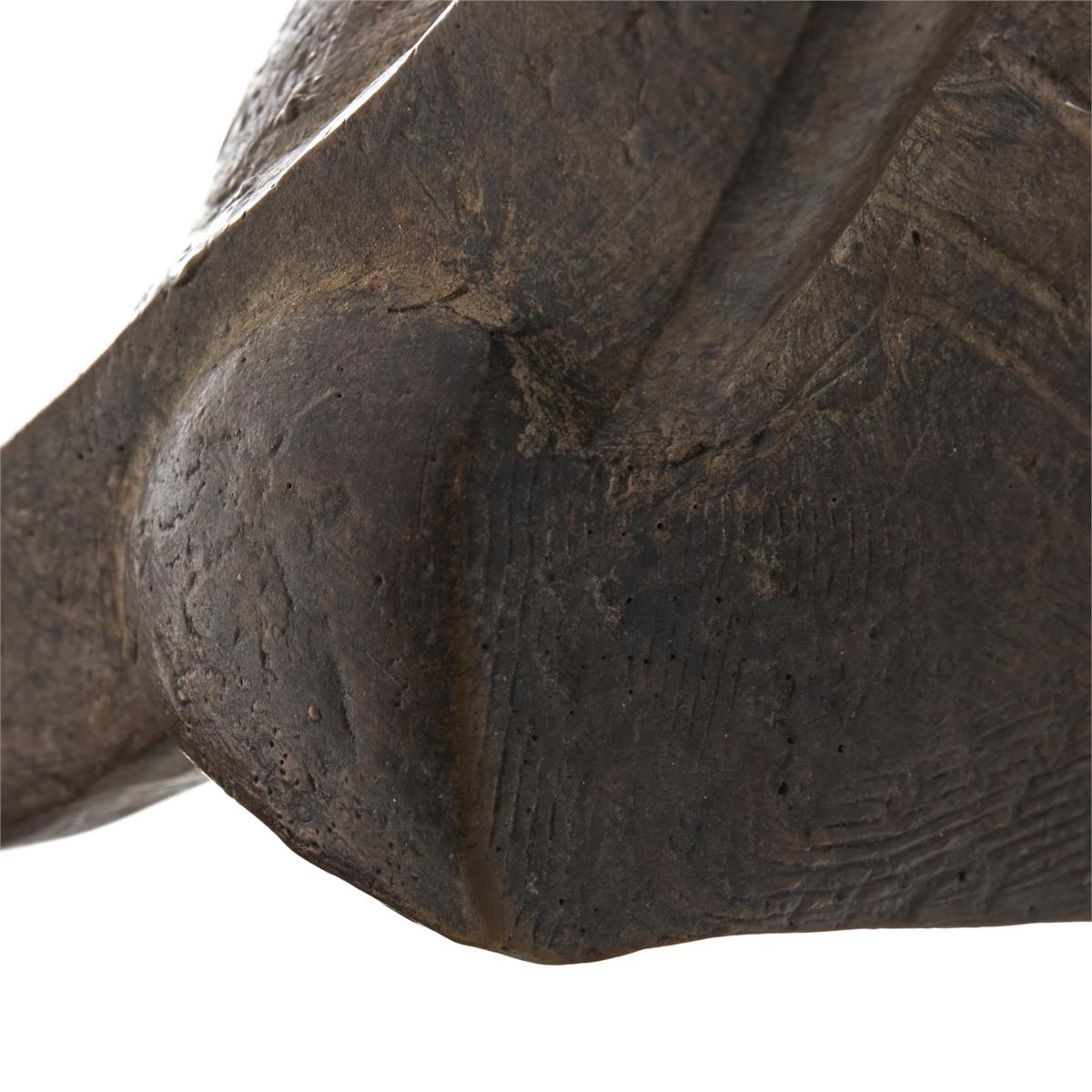 Abstract Ox Sculpture