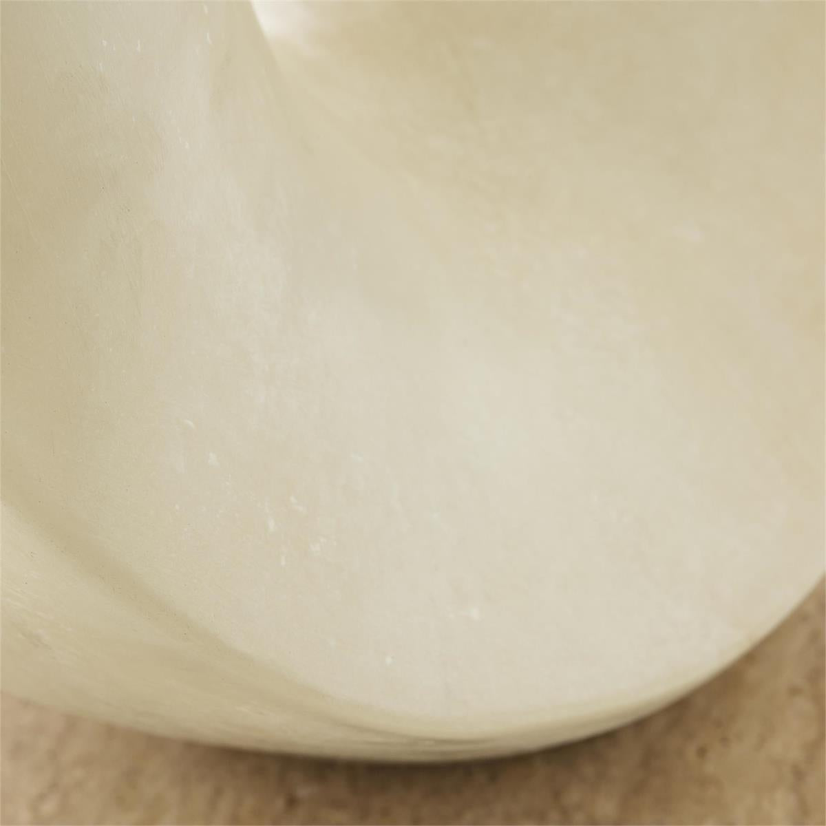 Abstract Loop Sculpture on Marble