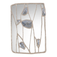 Adorned Branches Mirror, Silver