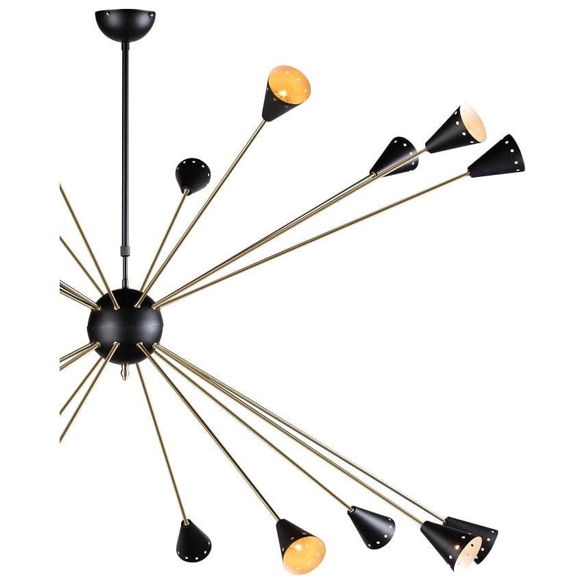 20 Light Stilnovo Sputnik Chandelier - Large
