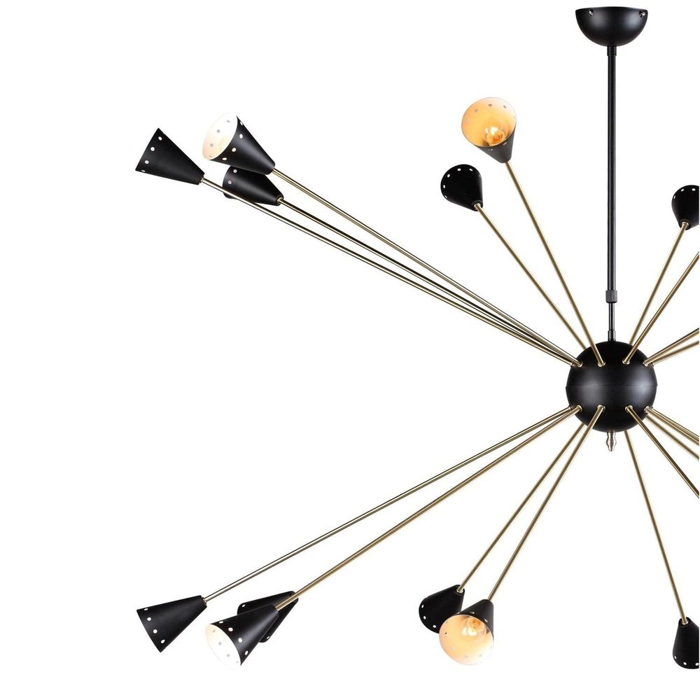 20 Light Stilnovo Sputnik Chandelier - Large