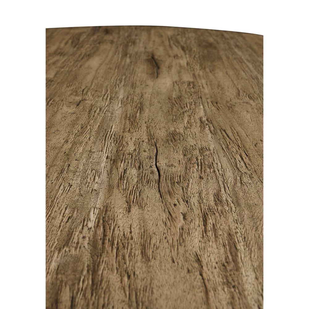 60" Stone Ridge Round Dining Table Light