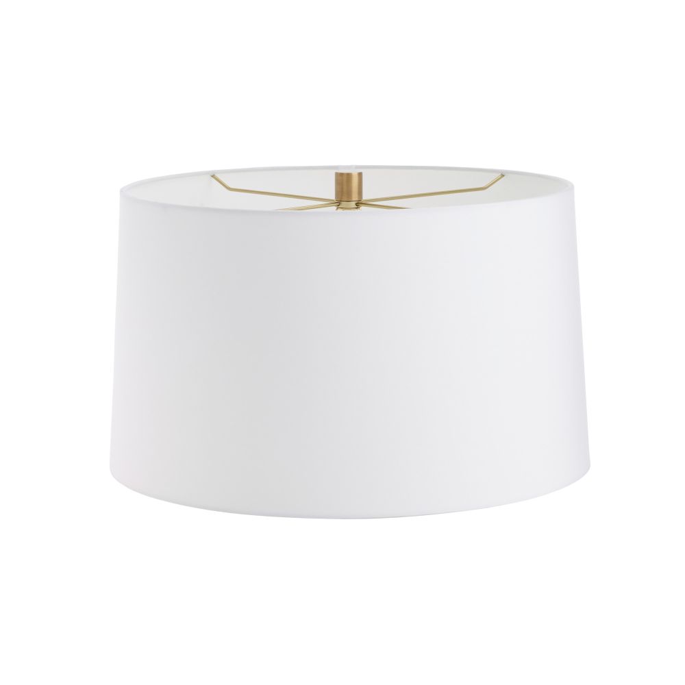 Adelaide Lamp - Clear and Brass