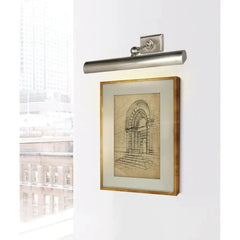 18" Cabinet Fletcher's Picture Light - Antique Nickel