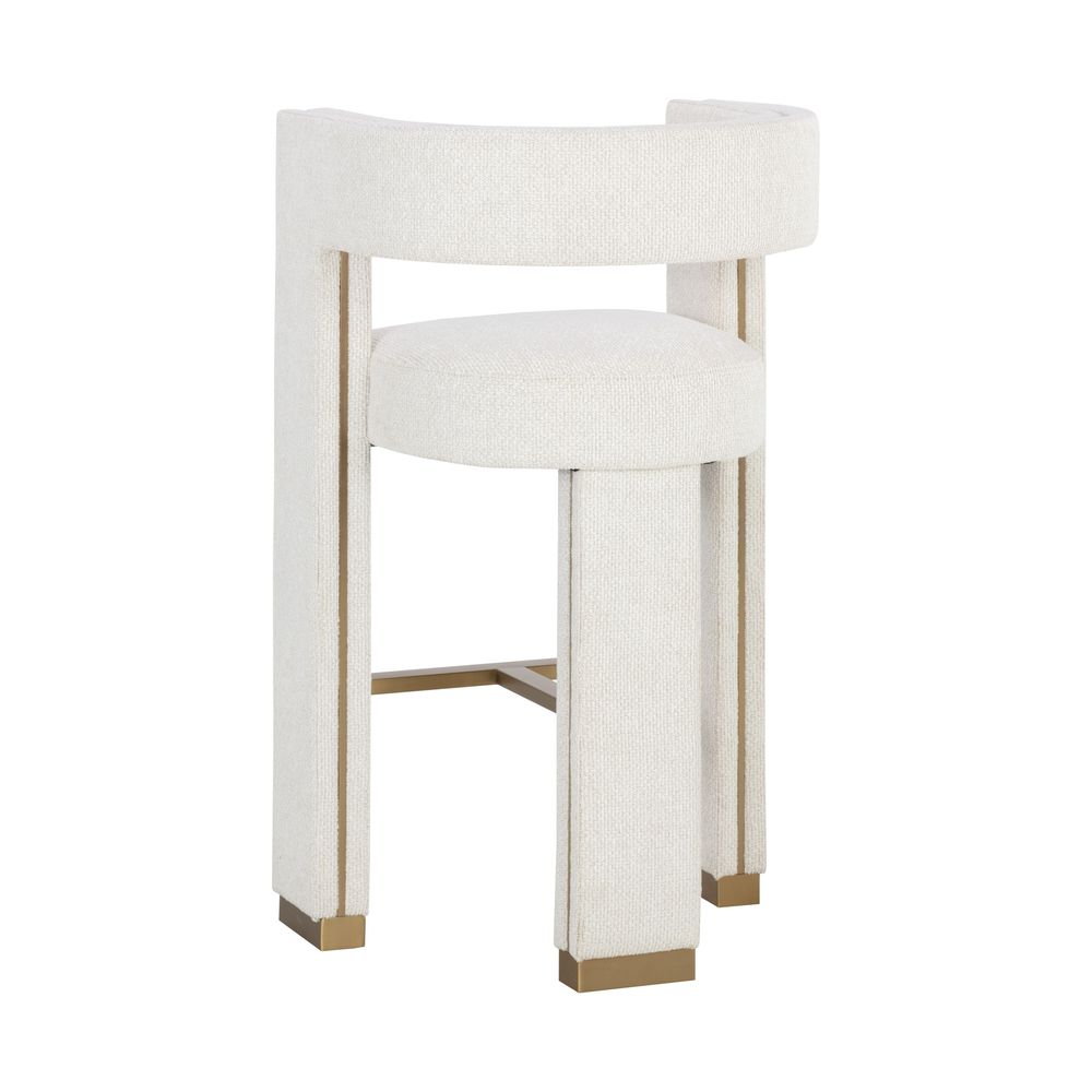 Adamina Barstool - Rhea Light Barley