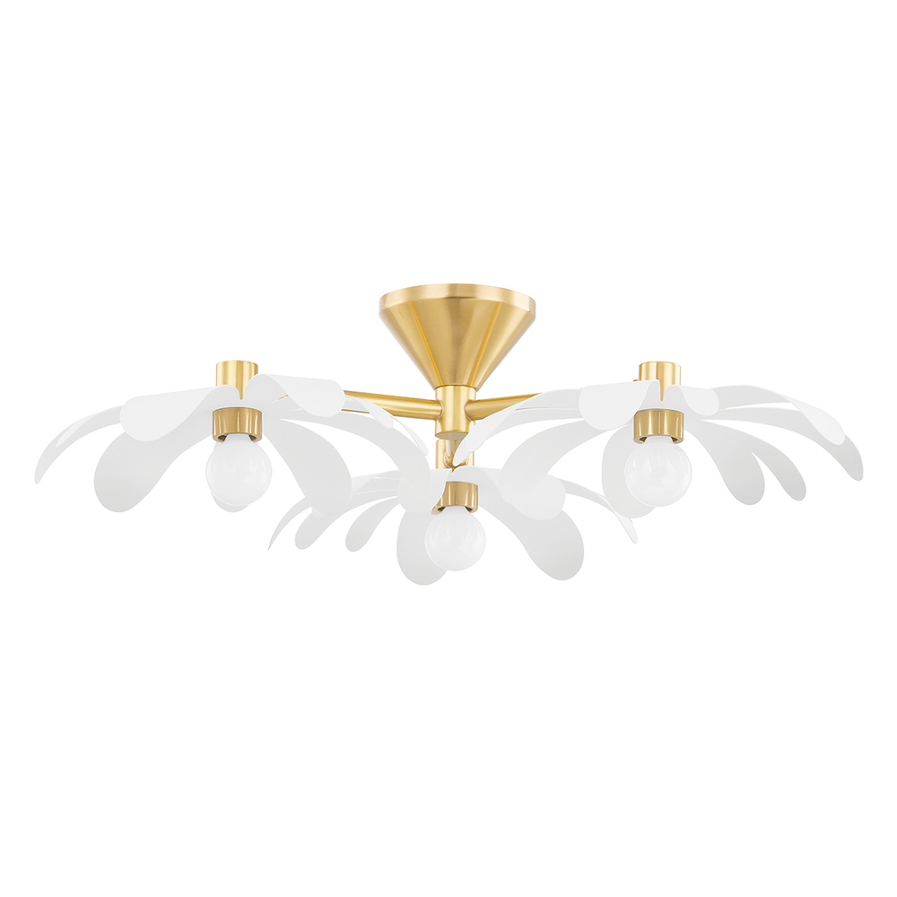 3 Light Semi Flush Mount