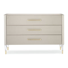 Adore 3 Drawer Chest 54 - Matte Pearl