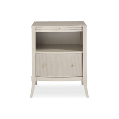 Adore 1 Drawer Nightstand - Matte Pearl