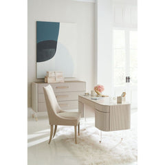 Adore 3 Drawer Chest 54 - Matte Pearl