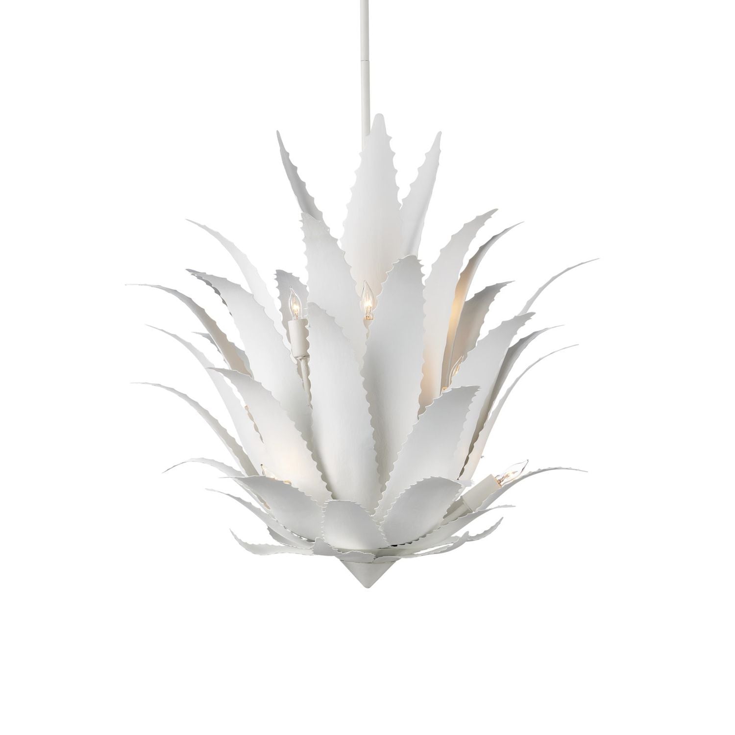 Agave White Chandelier