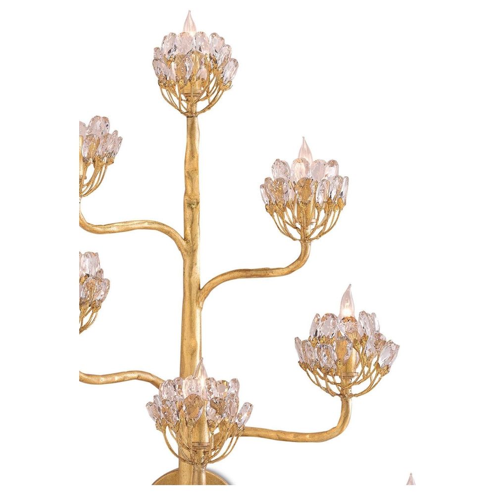 Agave Americana Gold Wall Sconce