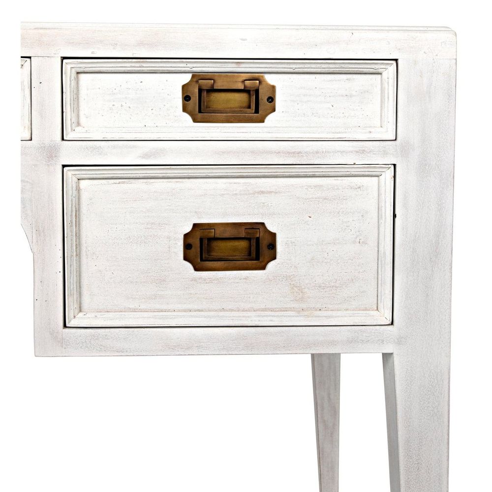 Africa Desk - White Wash