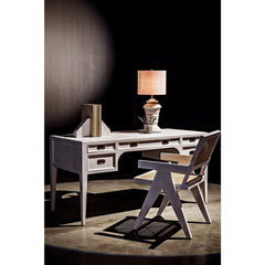 Africa Desk - White Wash