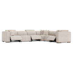 6 Piece Right-Facing Bliss Fabric Power Motion Sectional Recliner