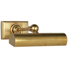 8" Cabinet Fletcher's Picture Light - Antique Brass