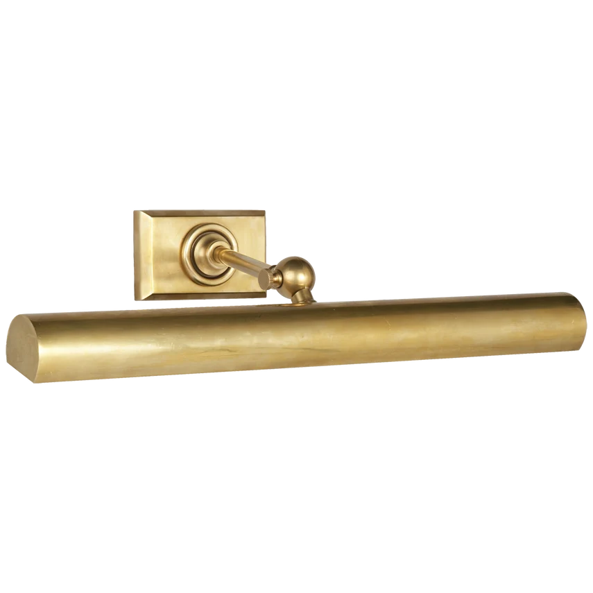 18" Cabinet Fletcher's Picture Light - Antique Brass