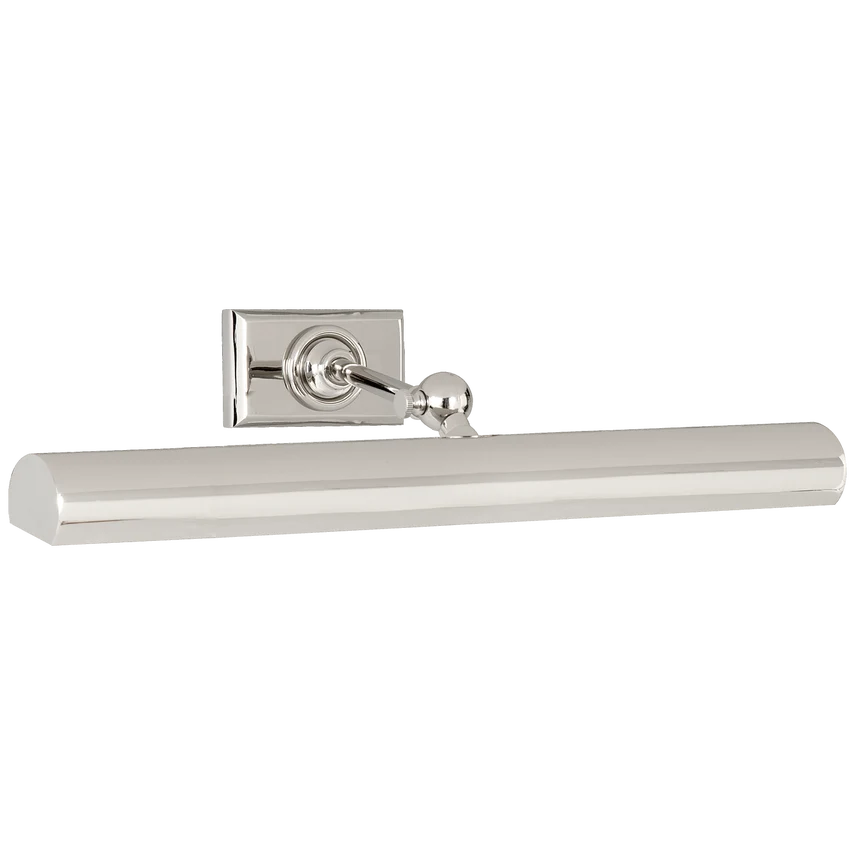 18" Cabinet Fletcher's Picture Light - Polished Nickel
