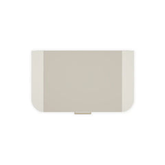 Adore 30 Nightstand with Shelf - Matte Pearl