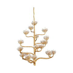 Agave Americana Gold Chandelier