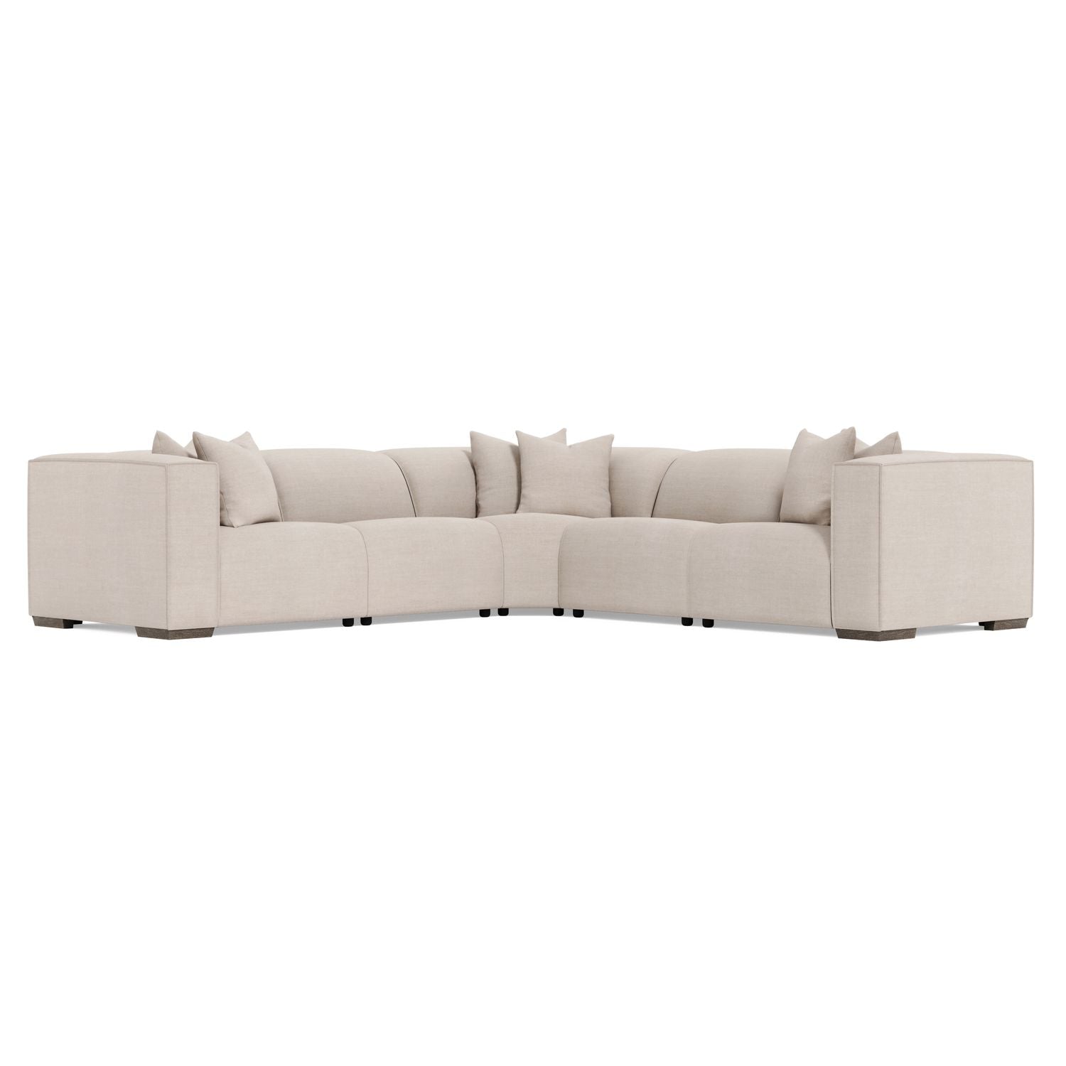 5 Piece Bliss Fabric Power Motion Sectional Recliner