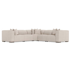 5 Piece Bliss Fabric Power Motion Sectional Recliner
